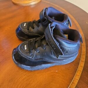 Nike Air Jordan B' Loyal size 7 c Triple Black Baby Infant Shoes